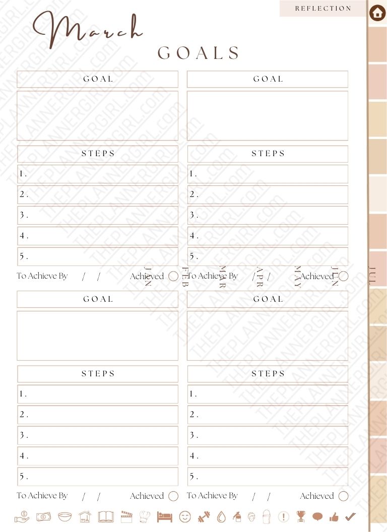 THE PLANNER GIRL 70+ Pages 2026 - #1 CHOICE +1,250 FREE Stickers (Hyperlinked)