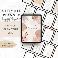 THE PLANNER GIRL 70+ Pages 2026 - #1 CHOICE +1,250 FREE Stickers (Hyperlinked)